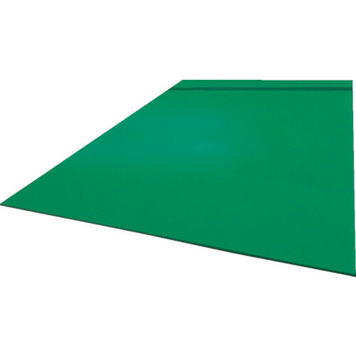 TRUSCO 作業台用ビニールマット 1800X900X2 グリーン ELD-1800