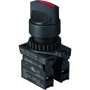 TRUSCO セレクタスイッチ 25 45度3ノッチ 2a 赤 25S-453-2A-R