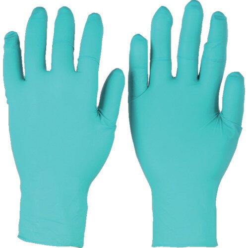 Ansell 耐薬品ニトリルゴム使い捨て手袋 タッチエヌタフ 92-600 粉無 XLサイズ100枚入 92600-10