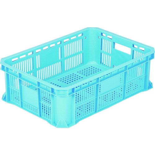 ●果実・野菜の採集・集荷・選果・運搬など産地から市場までの用途の広いコンテナです。●果実・野菜の採集・集荷・選果・運搬等産地から市場まで。●色：ブルー●容量(L)：39●適合コンテナ：MB?19、MB?30?2●外形寸法(mm)間口：618●外形寸法(mm)奥行：428●外形寸法(mm)高さ：190●有効内寸(mm)間口：570●有効内寸(mm)奥行：380●有効内寸(mm)高さ：175●嵌合商品：MB-19、MB-30-2●出荷単位(個)：5リニューアルに伴い、パッケージ・内容等予告なく変更する場合がございます。予めご了承ください。広告文責：楽天グループ株式会社050-5212-8316