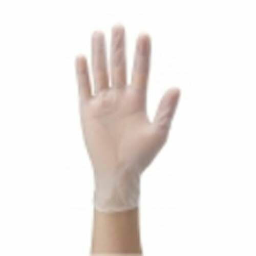 SHOWAビニール使い捨て手袋ビニール手袋100枚入SサイズRZ001-S(4)