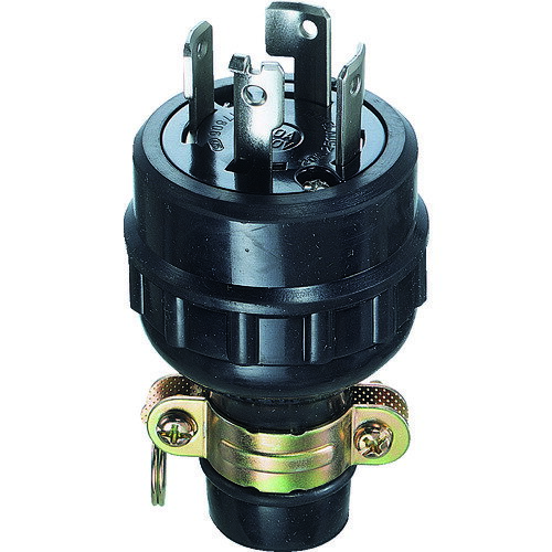 明工 引掛ゴムプラグ接地3P防水兼　MH2584