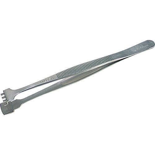 TRUSCO (売切廃番)耐酸耐磁ルビスピンセット 130mm 先端9.5 4枚爪 41LB4-SA