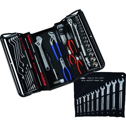 樂天商城 - スーパー 整備用工具セット プロ用両開き工具セット(3段式) デラックスタイプ 63点セット S5000DX