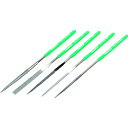TRUSCO ダイヤモンドヤスリ 精密用番手400 5本セット 全長140mm(10本組サイズ) GS-10-SET-400
