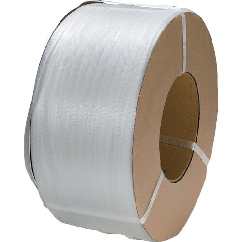 TRUSCO 自動梱包器用PPバンド幅15.5mmX長さ2500m 透明 GPP-155-58TM
