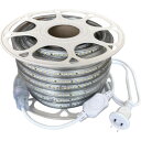 富士倉 両面発光LEDロープライト 10M 白色 FRL-W10M-W