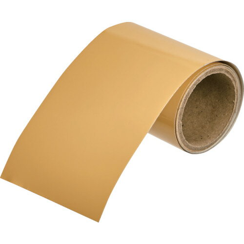 TRUSCO 配管識別テープ 薄い黄(2.5Y8／6)(ガス関係)50MM幅X1M RAH-506S