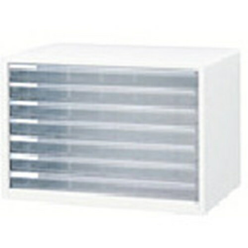 ナカバヤシ アバンテV2レタ-ケ-スA3横／浅7／白 A3L-77-W