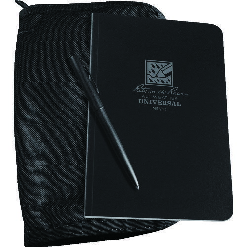 RITR (売切廃番)4 5/8X7 1/4キット ブラックブック/ブラックカバー 774B-KIT