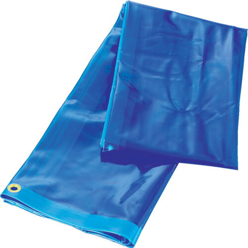 TRUSCO 溶接遮光シートのみ 0.35TXW970XH1970 青 B-3-B