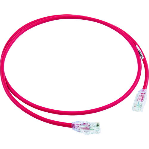 PANDUIT カテゴリ6A細径パッチコード 1m 赤 UTP28X1MRD UTP28X1MRD
