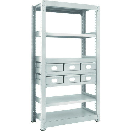 TRUSCO �������������̥ܥ�ȥ쥹ê M3�� ������������� W900*D471*H1800 ��*6 M3-6357-B6