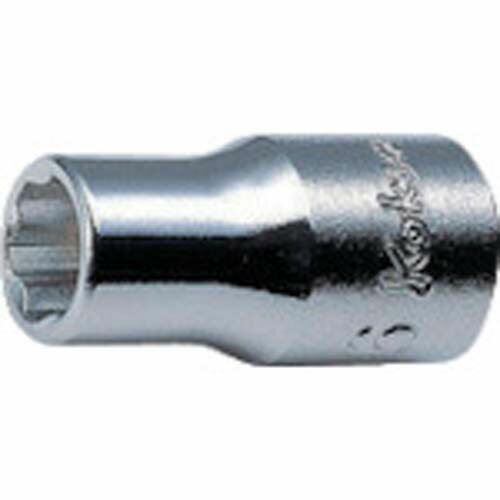 Ko-kenサーフェイスソケット差込角6.35mm対辺10mm2410M-10