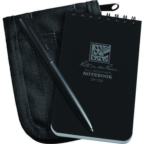 RITR 3X5キット ブラックブック/ブラックカバー 735B-KIT