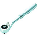 TRUSCO ラチェットハンドル 差込角6.35 全長140mm TSRH2-B