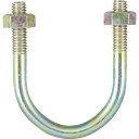 TRUSCO PC管用Uボルト クロメート 呼び径25A ねじ径W3/8 TPCUBT25A