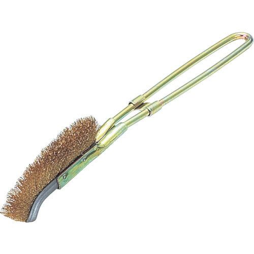 TRUSCO チャンネルブラシ J型 真鍮　TB2044