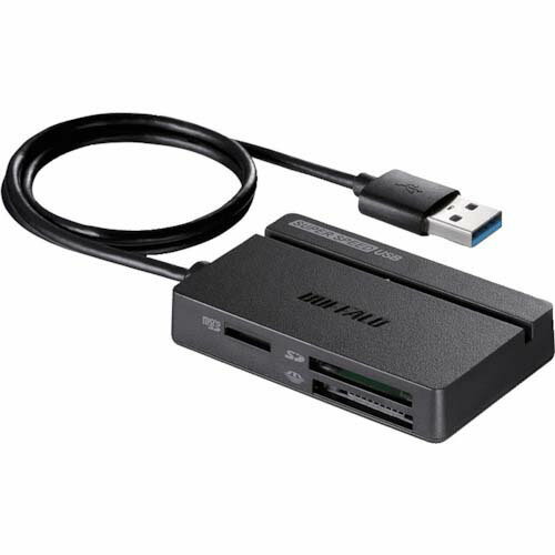 BUFFALO USB3.0 �ޥ�������ɥ꡼���� ����������� BSCR100U3BK