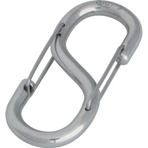 ステンレス Sカンフック 線径5mm 長さ62mm B-1856