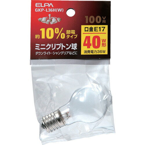 ●定格電圧：100V●定格消費電力：36W●定格寿命：約2000時間●本体サイズ：全長67*バルブ径35(mm)●口金：E17●入数：1個●カラー：ホワイト●40W形約10％節電タイプです。リニューアルに伴い、パッケージ・内容等予告なく変更する場合がございます。予めご了承ください。広告文責：楽天グループ株式会社050-5212-8316