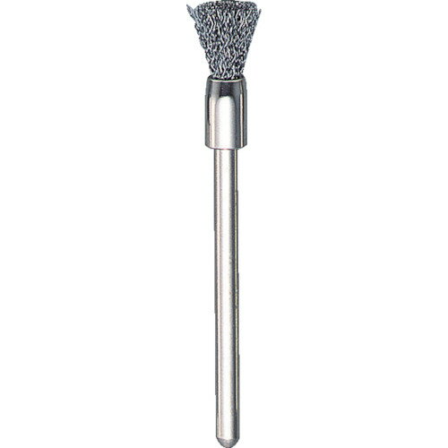 TRUSCO エンド型ブラシ 硬鋼線 線0.1×筒径直径5×軸直径3　53E2