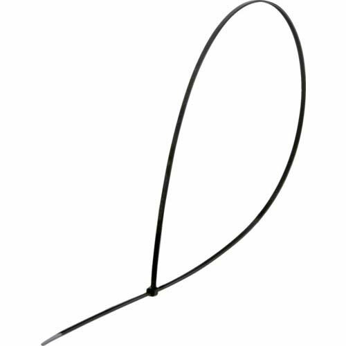 TRUSCO ケーブルタイ 幅2.5mmX100mm 最大結束22 耐候性 TRCV-100W