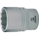 HAZET ソケットレンチ(12角タイプ・差込角12.7mm) 対辺寸法23mm 900Z23