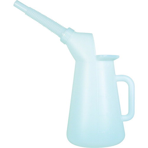 TRUSCO カラフルジョッキ 1リットル 白 TOJ1W