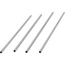 TRUSCO スチール製ワゴン用傾斜棚用支柱 ツールワゴン フェニックスワゴン用 H1300用 4本入 PEW-13H-M16SET