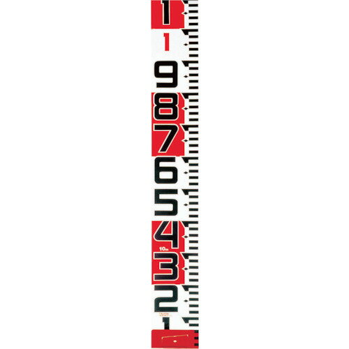 乐天商城 - タジマ シムロンロッド-150 長さ10m 1mアカシロ仕様 紙箱 SYR-10TK