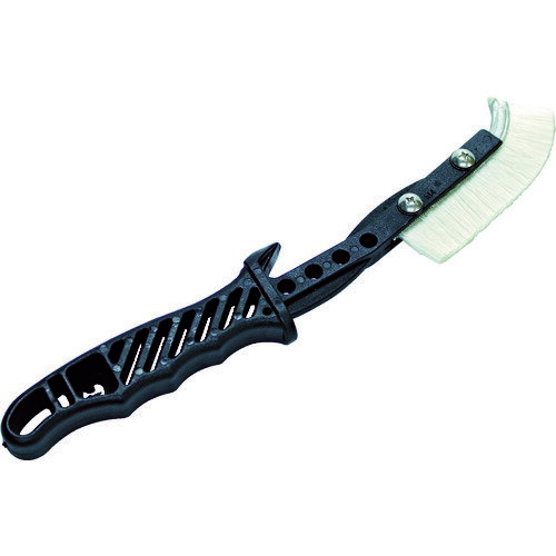 TRUSCO チャンネルブラシ EグリップJ型 66ナイロン　TEBJNY