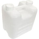 KOKUGO 積み重ねられるポリエチレン製タンク BROX-TANK 20L ナチュラルキャップ 301-0003337