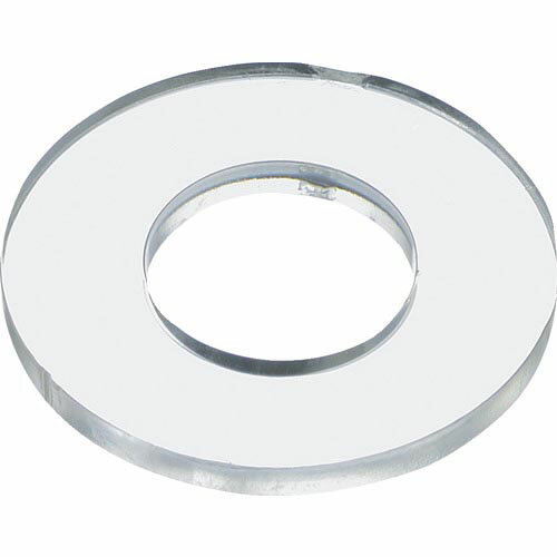 TRUSCO ポリカーボネート(PC) ワッシャー M6用 50個入 BPC-WM6X6.5-13-1