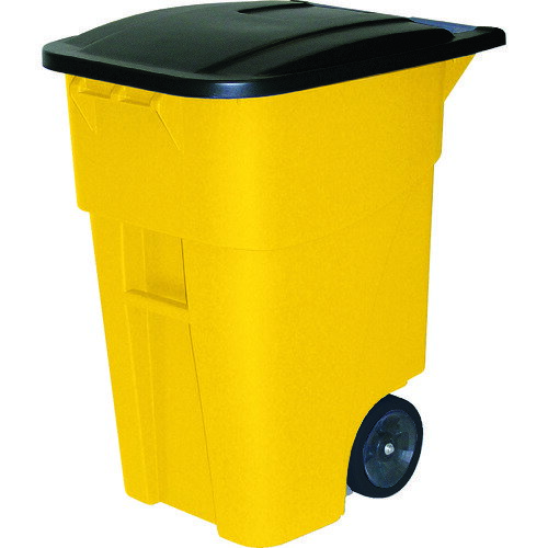 ERECTA ブルートロールアウトコンテナ 189.3L イエロー 9W2700-YEL