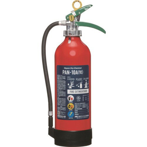 NDC ABC粉末消火器 本体 10型 加圧式 PAN-10A6