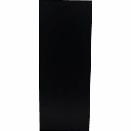 IRIS 556462 Colored Decorative Shelf Board LBC-920 Black LBC-920-BK