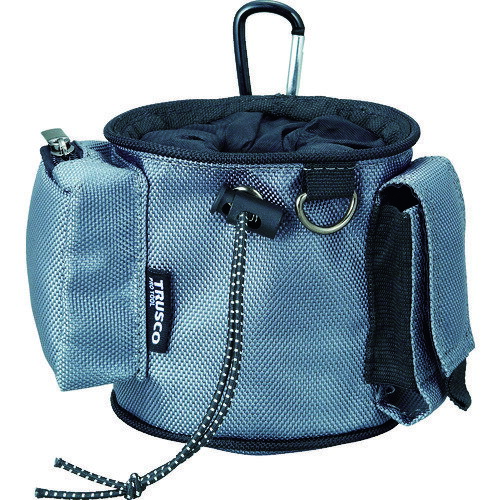 TRUSCO コンパクトツールケース シボリポケット グレー TCTC2003GY
