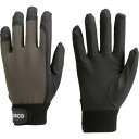 TRUSCO 保護具K PU薄手手袋エンボス加工 OD LL TPUM-ODLL