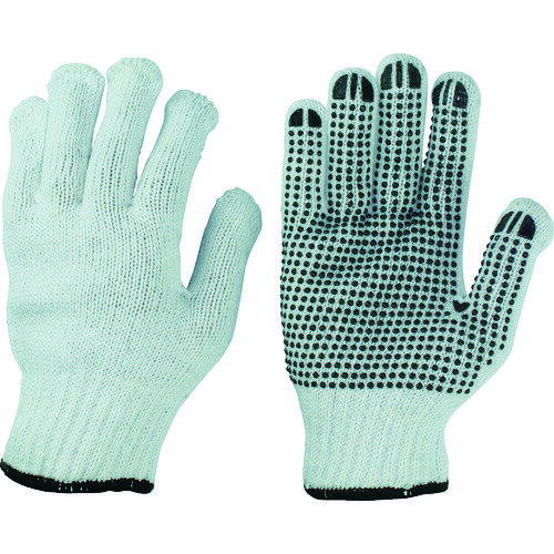 おたふく 選べるサイズ スベリ止手袋12双 ブラック L 205BKL...