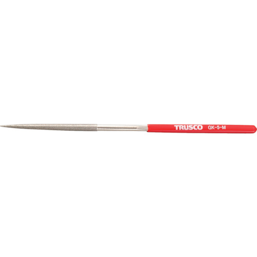 TRUSCO ダイヤモンドヤスリ 鉄工用 5本組 丸　GK5M