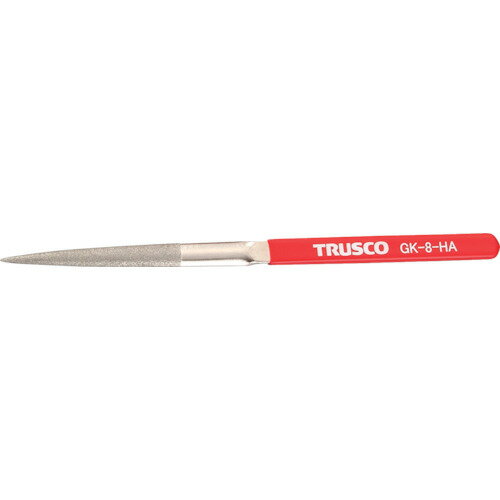TRUSCO ダイヤモンドヤスリ 鉄工用 8本組 半丸　GK8HA
