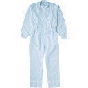 TRUSCO 制電糸グリッド仕様フード無つなぎ服 ホワイト 3L TCOGW3L