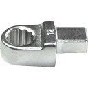 TRUSCO ボックスヘッド 二面寸法12mm 取付サイズ9X12mm BE12-912(4)