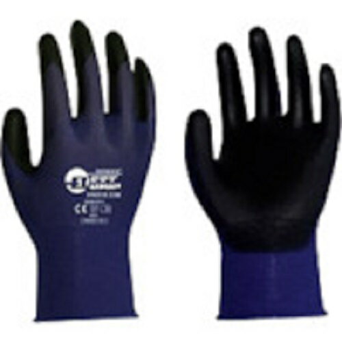 BESTGRIPポリウレタン背抜き手袋ストレッチ・ゼロブルーSPE802D-BL-1P-S