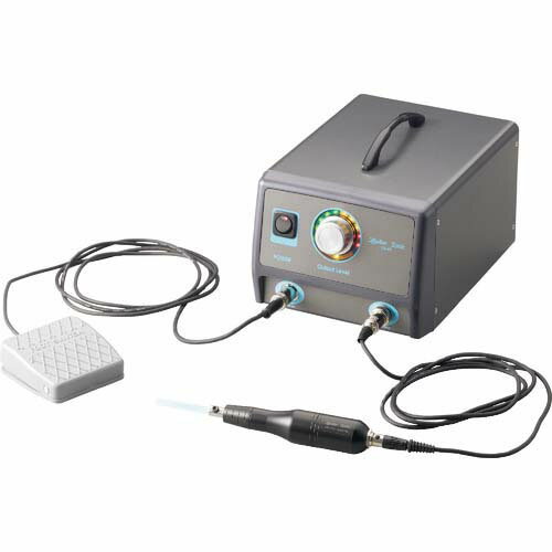 ●超音波研磨装置●パワーユニットLSC-45：発信周波数18〜26kHz、周波数調整自動追尾式、出力45W、出力調整無断連続可変式、消費電力60W、電源AC90〜240V、ハンドピースGS-H26：PZY電歪振動子、コード34×1.5m、ツール取付サイズM6×0.75mm●プラスチック、ダイカスト、プレス、鋳造、ガラスなどの各種金型の研磨仕上げに最適です。●貴金属の研磨及び金属のバリ取り、プリント基板などの膜（レジストなど）、銅箔などの剥離・切断にもご使用頂けます。●フットスイッチ、標準付属工具（スティック砥石1種類及びダイヤヤスリ7種類）、標準付属ホルダー3種類リニューアルに伴い、パッケージ・内容等予告なく変更する場合がございます。予めご了承ください。広告文責：楽天グループ株式会社050-5212-8316