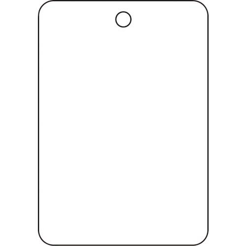 TRUSCO 白無地板 長角型 5枚組 65X45X2.5厚 T459-30