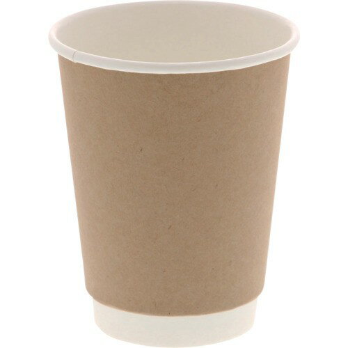 HEIKO二重断熱カップ12オンス口径90mmクラフト25個入り004537008...