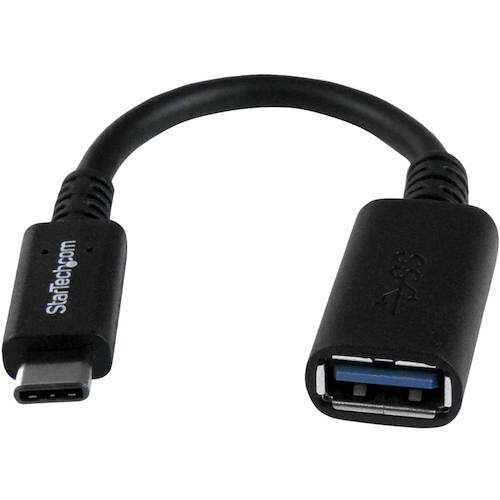 StarTech USBケーブル／A-C／15m／USB 3.0／5Gbps／メス・オス／ブラック USB31CAADP