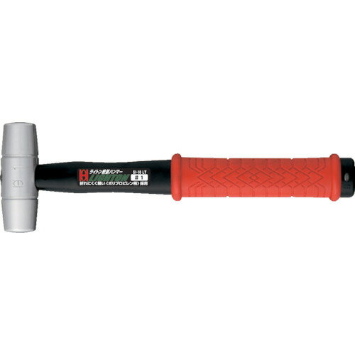 ●二重成型されたポリプロピレン柄は軽く、握りやすいグリップです。●機械の組み立て、微調節作業に。●呼称：3ポンド●頭径(mm)：36●頭長(mm)：119●全長(mm)：340●頭部：機械構造用炭素鋼(S25C 非調節)●柄：ポリプロピレン(PP)●グリップ：軟質塩化ビニール(PVC)リニューアルに伴い、パッケージ・内容等予告なく変更する場合がございます。予めご了承ください。広告文責：楽天グループ株式会社050-5212-8316